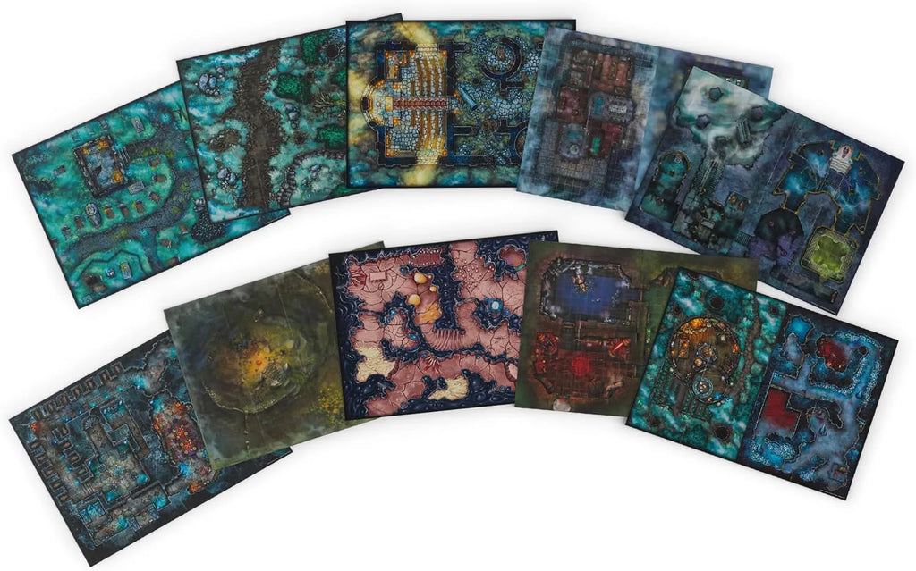 DUNGEONS & DRAGONS RAVENLOFT THE HORROR WITHIN MAP PACK ENGLISH ED WIZARDS OF THE COAST