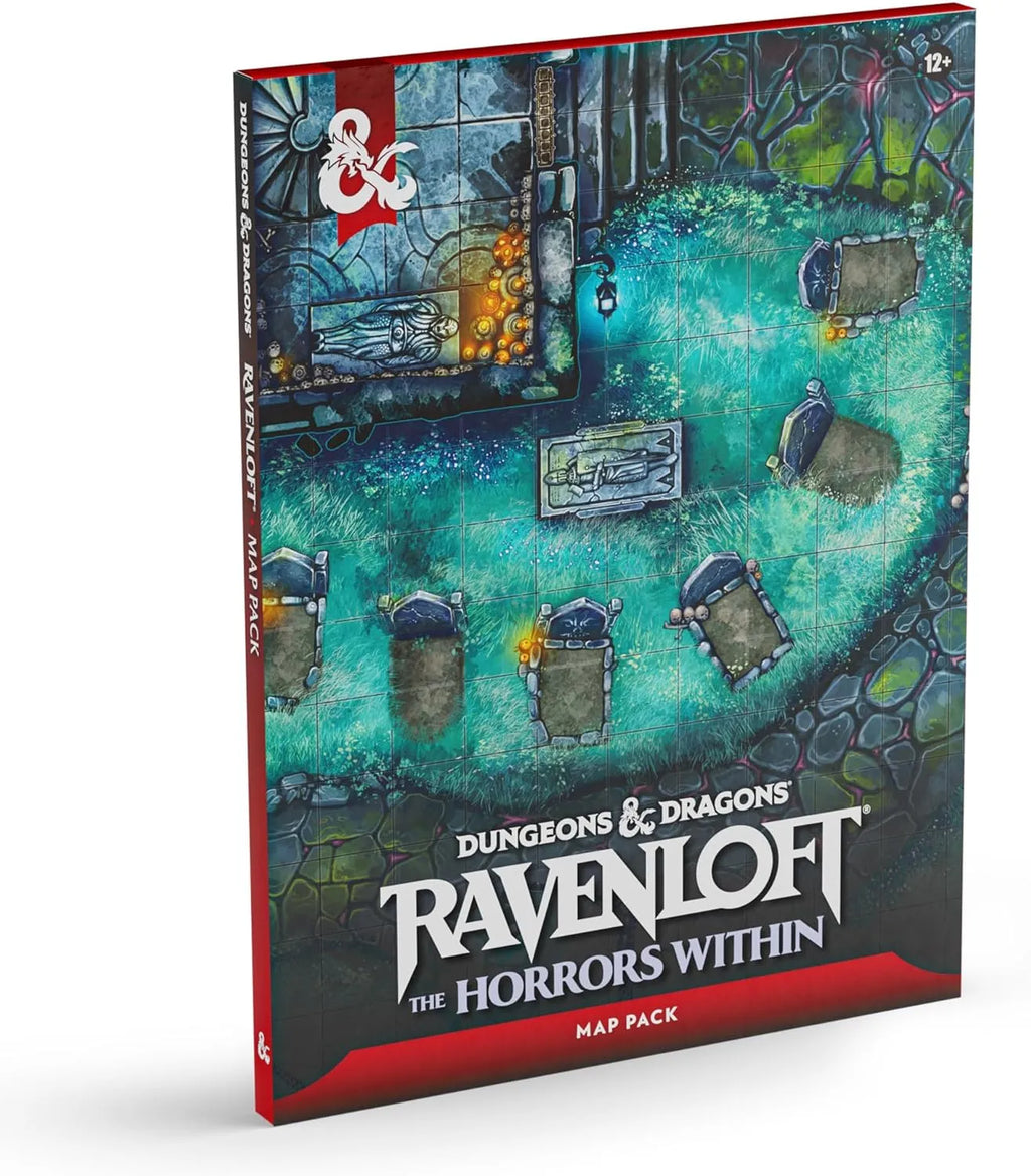 DUNGEONS & DRAGONS RAVENLOFT THE HORROR WITHIN MAP PACK ENGLISH ED WIZARDS OF THE COAST