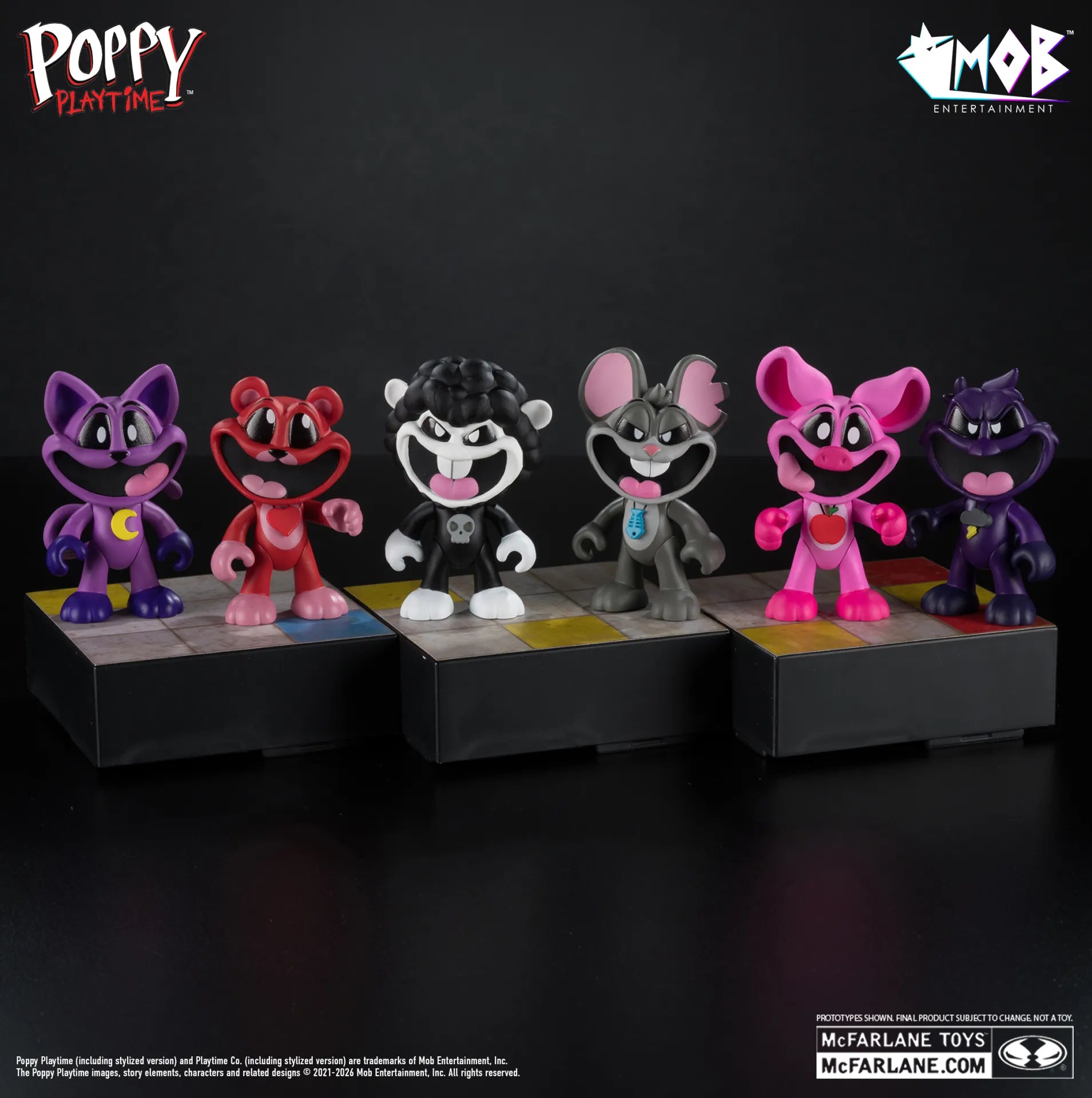 POPPY PLAYTIME BLIND BOX WAVE 1 DISPLAY (12) McFARLANE TOYS 25