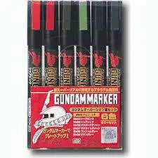 GUNDAM MARKER GMS 108 ZEON SET GSI CREOS