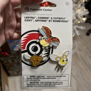 Ledyba, Combee & Cutiefly Pokémon Pins (3-Pack)