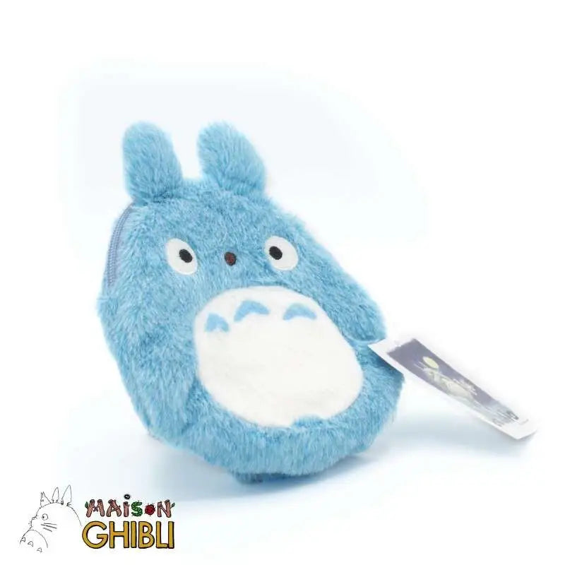 TOTORO SMILING BLUE PURSE PLUSH STUDIO GHIBLI