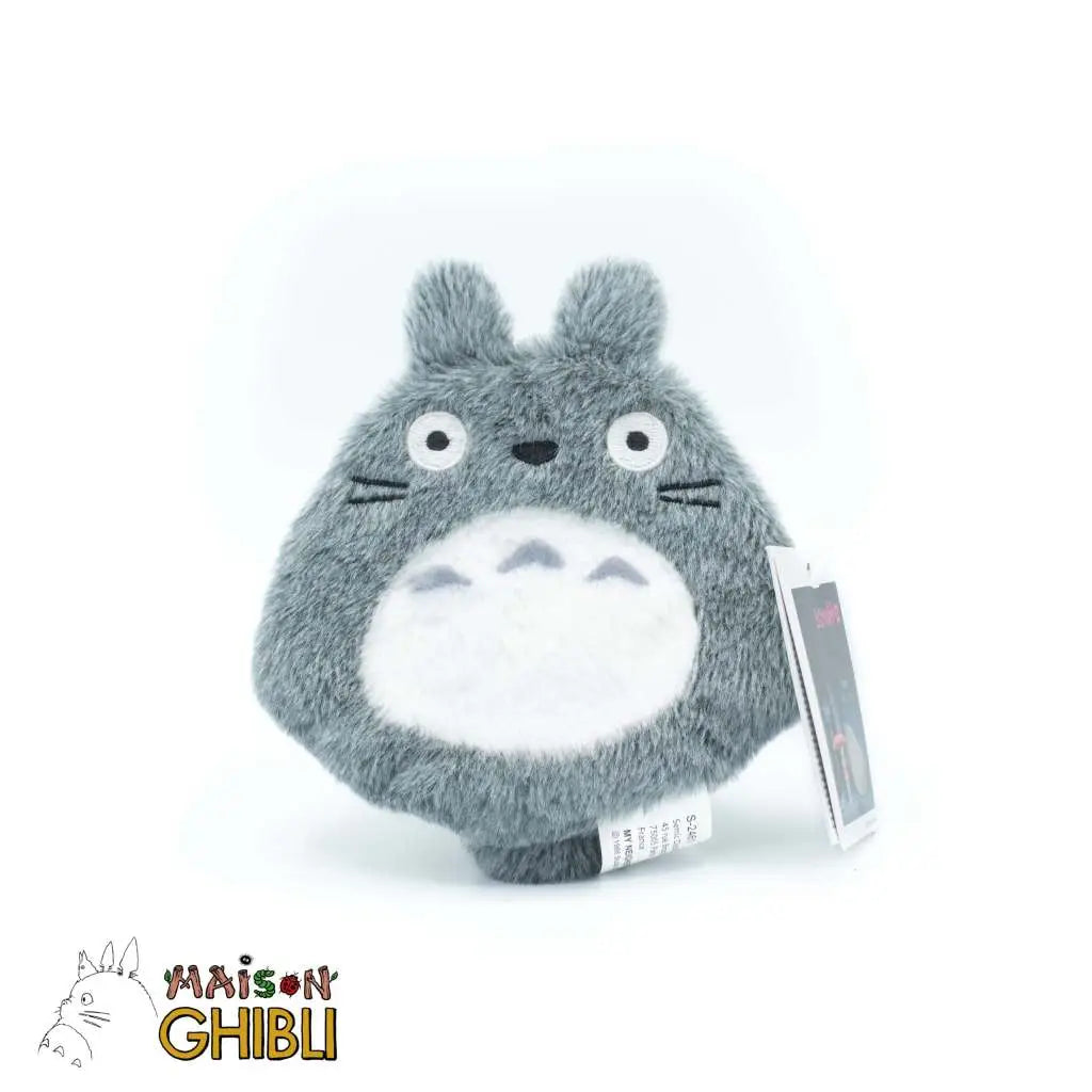 TOTORO SMILING GREY PURSE PLUSH STUDIO GHIBLI