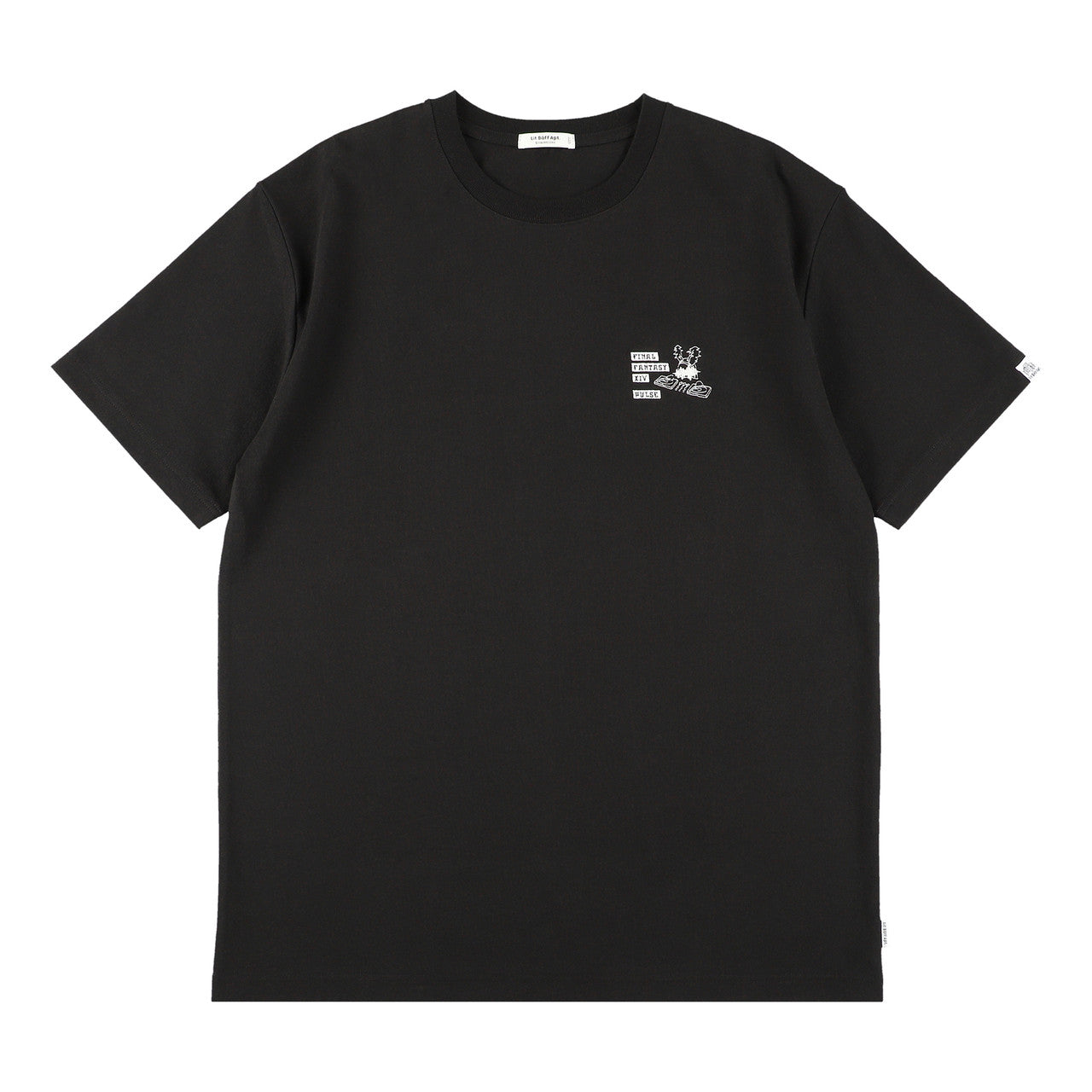 FINAL FANTASY XIV x Lit Baff Apt. Loporrit DJ Tee Black