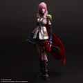 FINAL FANTASY XIII PLAY ARTS SHIN Action Figure LIGHTNING