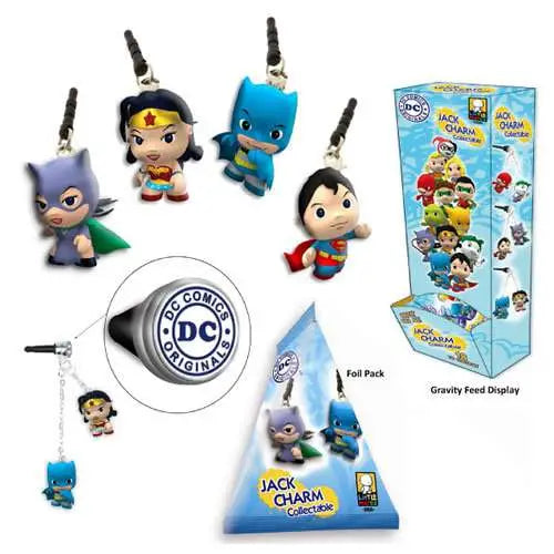 DC LITTLE MATE PHONE STRAP DISPLAY 24 VARI - VARIOUS