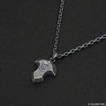 FINAL FANTASY XIV SILVER PENDANT AZEM'S CRYSTAL