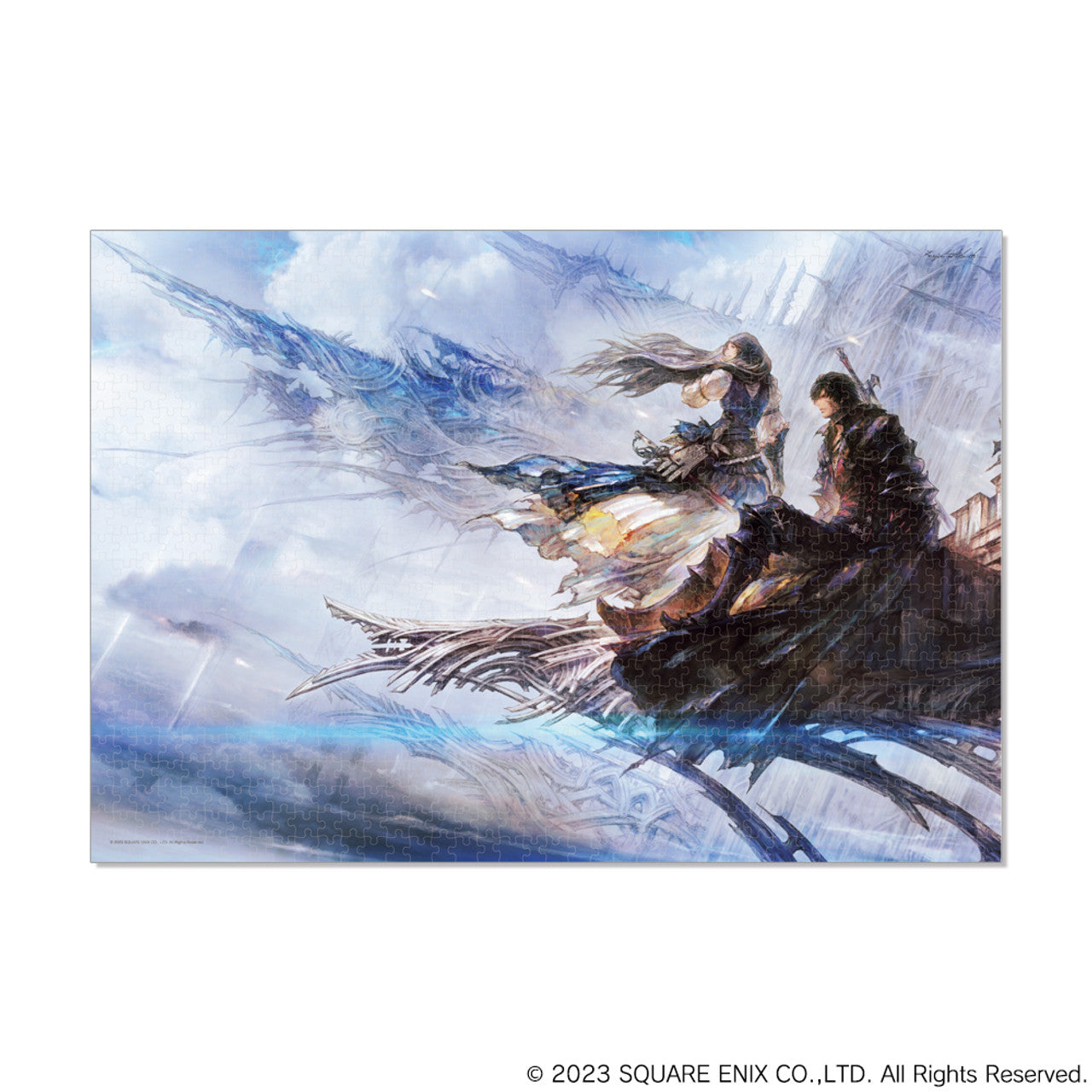 FINAL FANTASY XVI 1000 PIECE JIGSAW PUZZLE TO UNDREAMED SHORES