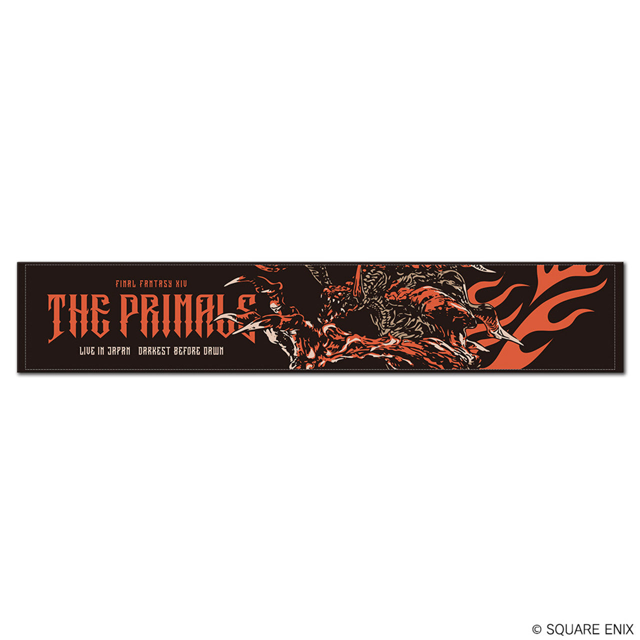 FINAL FANTASY XIV THE PRIMALS Live in Japan Darkest Before Dawn Towel Scarf
