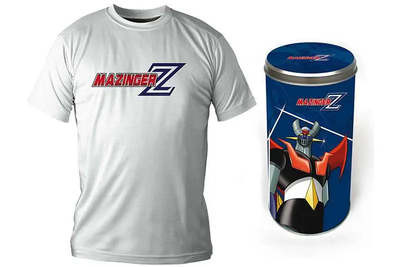 T/S MAZINGER Z LOGO WHITE BOY DLX S SD TOYS