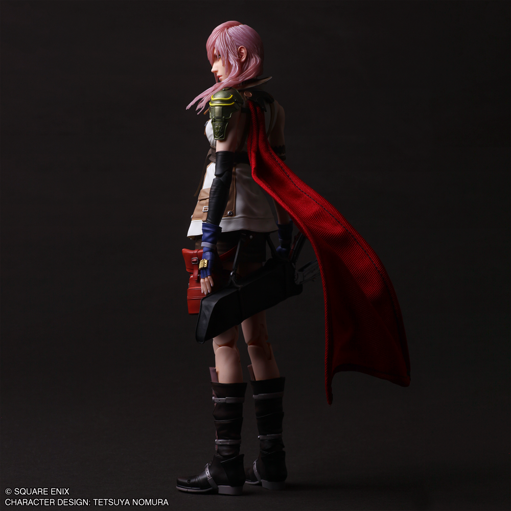 FINAL FANTASY XIII PLAY ARTS SHIN Action Figure LIGHTNING