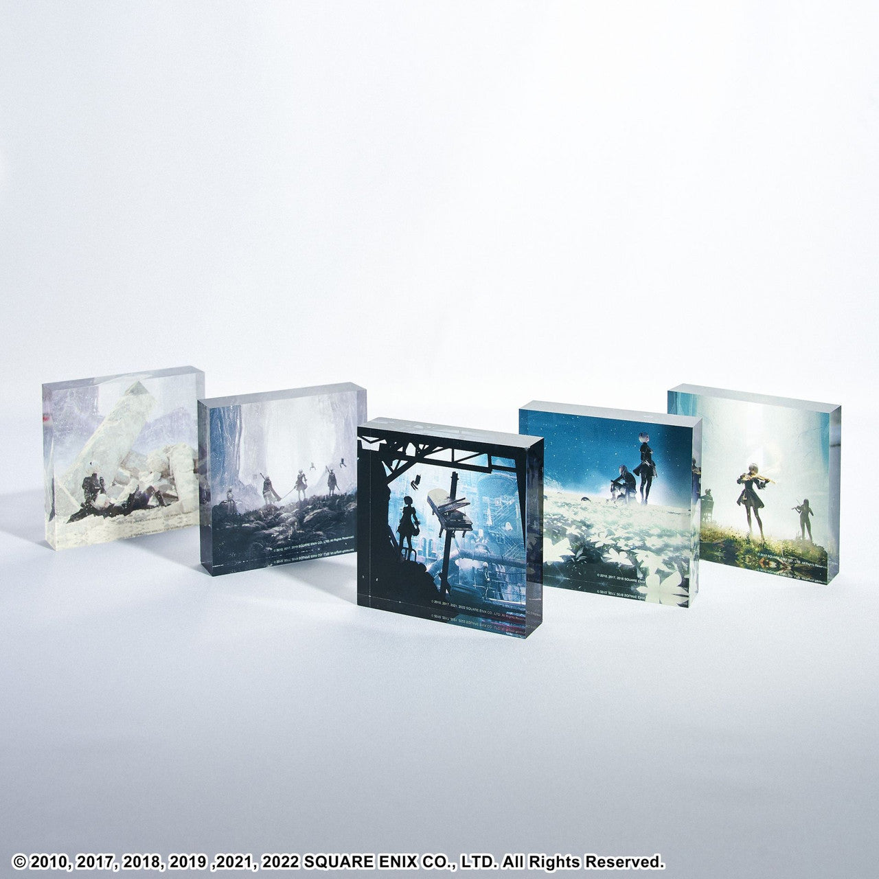 NIER AUTOMATA FAN FESTIVAL 12022 VOICES FROM THE VERGE ACRYLIC BLOCK