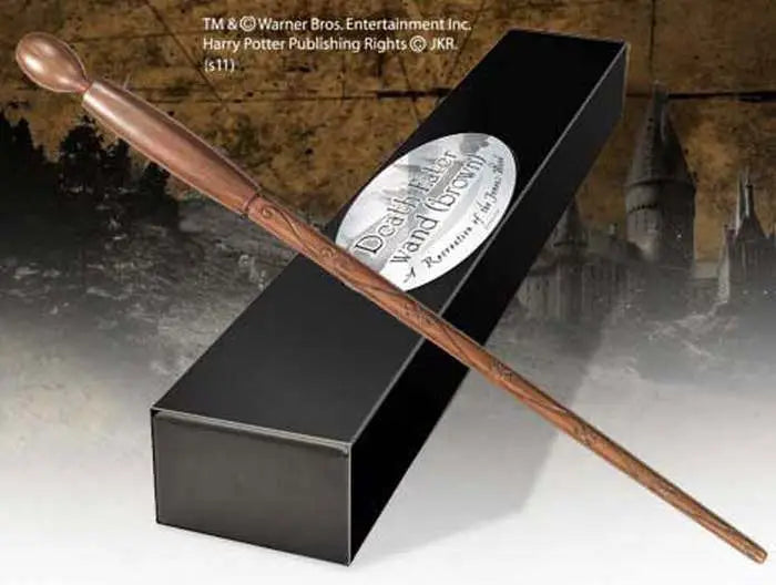 HP WAND DEATH EATER BROWN 8222 NOBLE COLLECTIONS