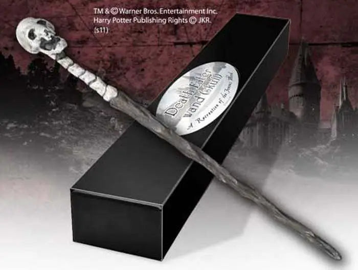 HP WAND DEATH EATER SKULL 8221 NOBLE COLLECTIONS