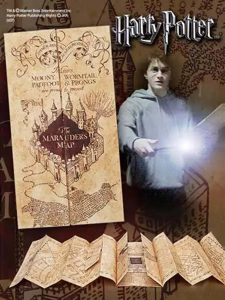 HP MARAUDER'S MAP 7888 NOBLE COLLECTIONS