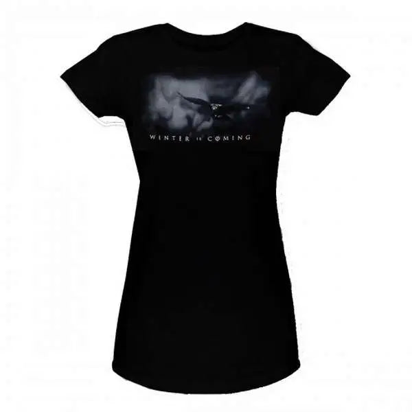 T/S GAME OF THRONES WINTER COME LOGO FEM L SD TOYS