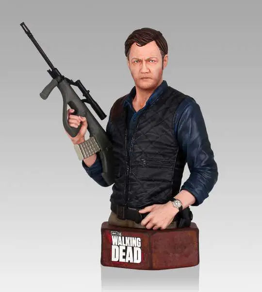 WALKING DEAD THE GOVERNOR MINI BUST GENTLE GIANT