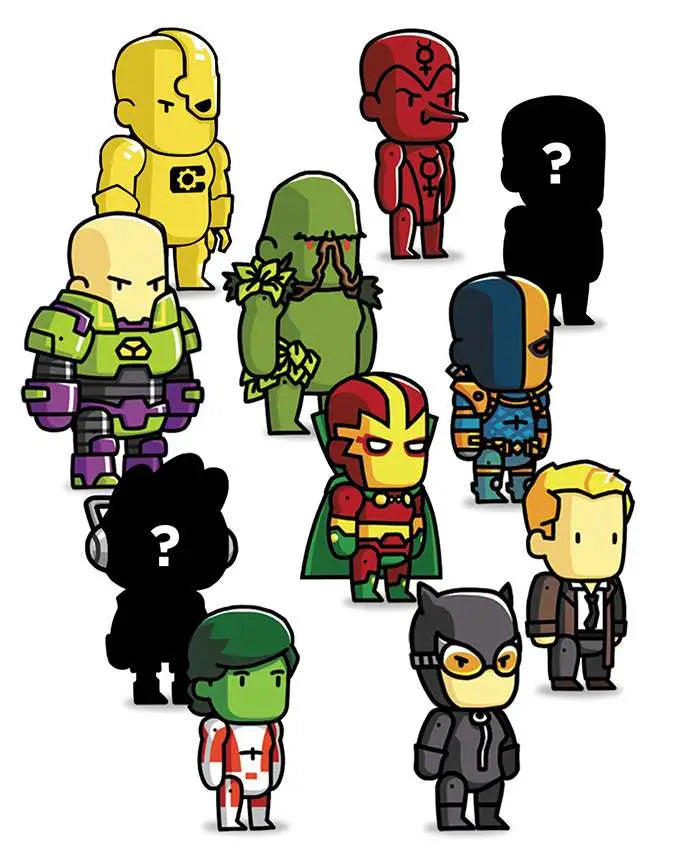 SCRIBBLENAUTS UNMASKED S.4 MINI DISP 18 DC DIRECT