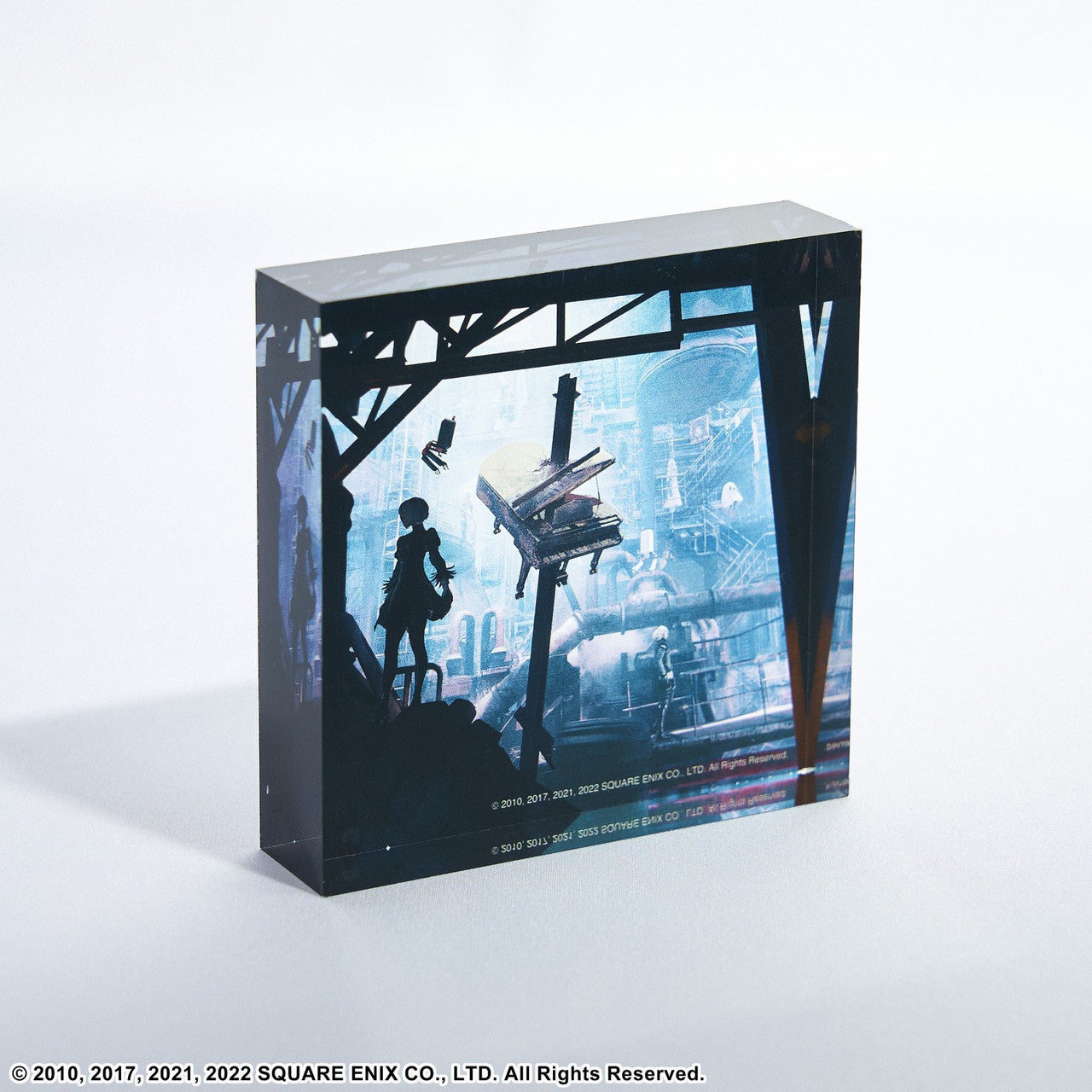 NIER AUTOMATA FAN FESTIVAL 12022 VOICES FROM THE VERGE ACRYLIC BLOCK