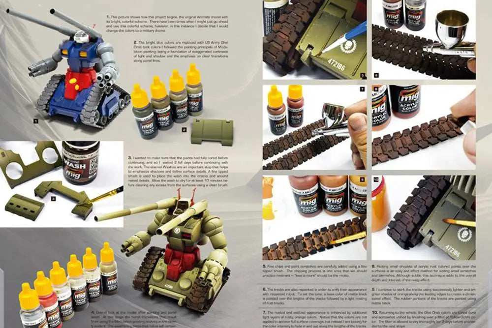 IN COMBAT PAINTING MECHAS 2ND ED ENGLISH AMMO BY MIG JIMENEZ