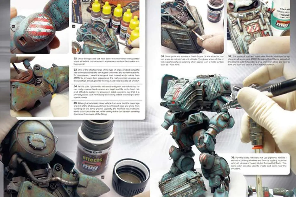 IN COMBAT PAINTING MECHAS 2ND ED ENGLISH AMMO BY MIG JIMENEZ