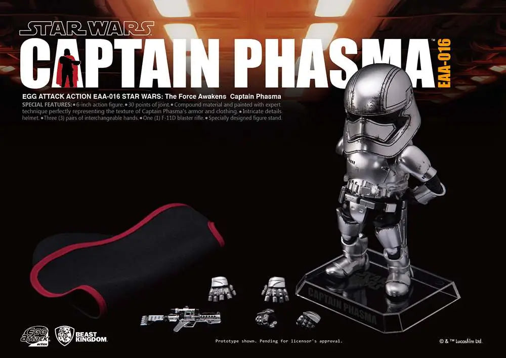 SW FORCE AWAKENS CAP PHASMA EGG ATTACK BEAST KINGDOM