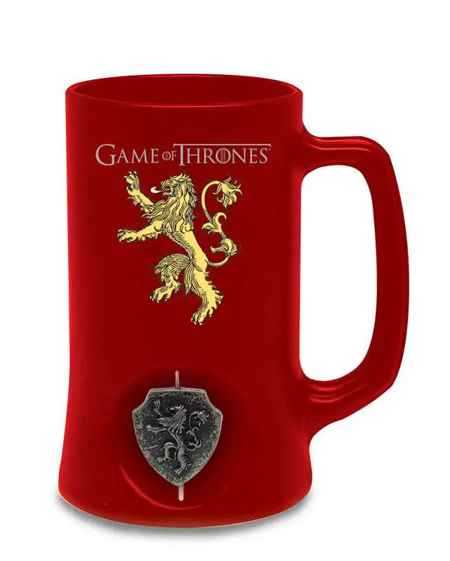 GAME OF T LANNISTER SPIN LOGO RED STEIN SD TOYS