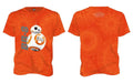T/S SW EP7 BB 8 TIE DYE ORANGE MEN XL SD TOYS