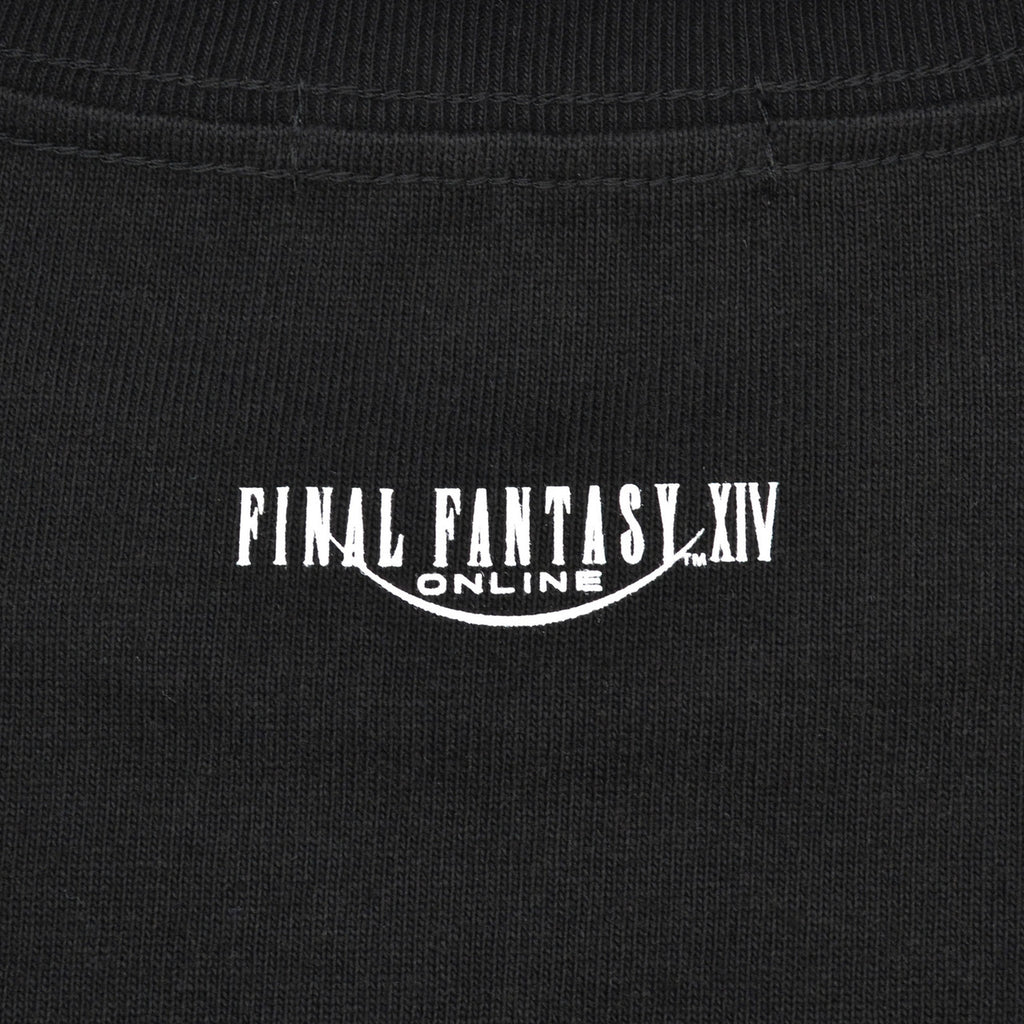 FINAL FANTASY XIV x Lit Baff Apt. Loporrit DJ Tee Black