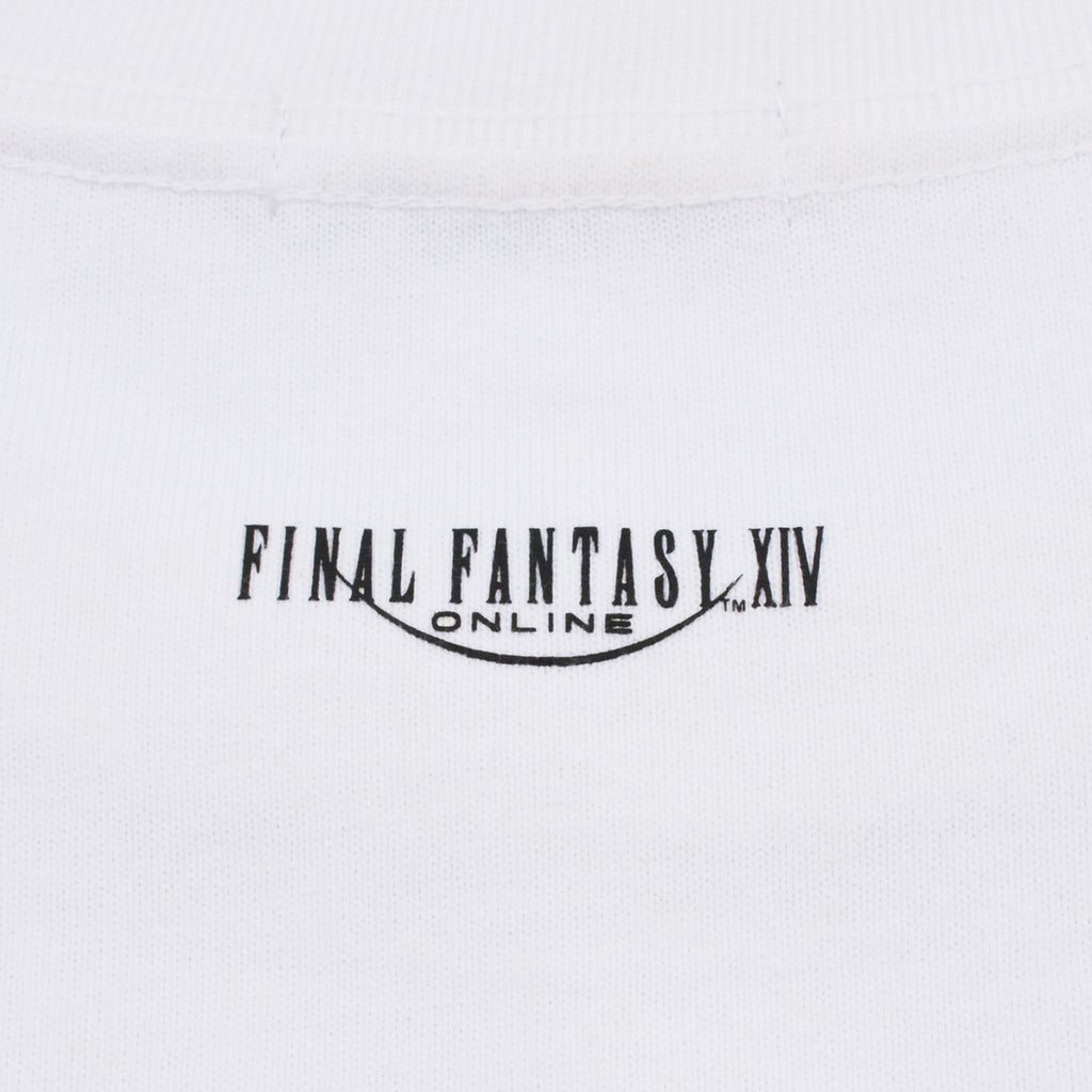 FINAL FANTASY XIV x Lit Baff Apt. Loporrit DJ Tee White