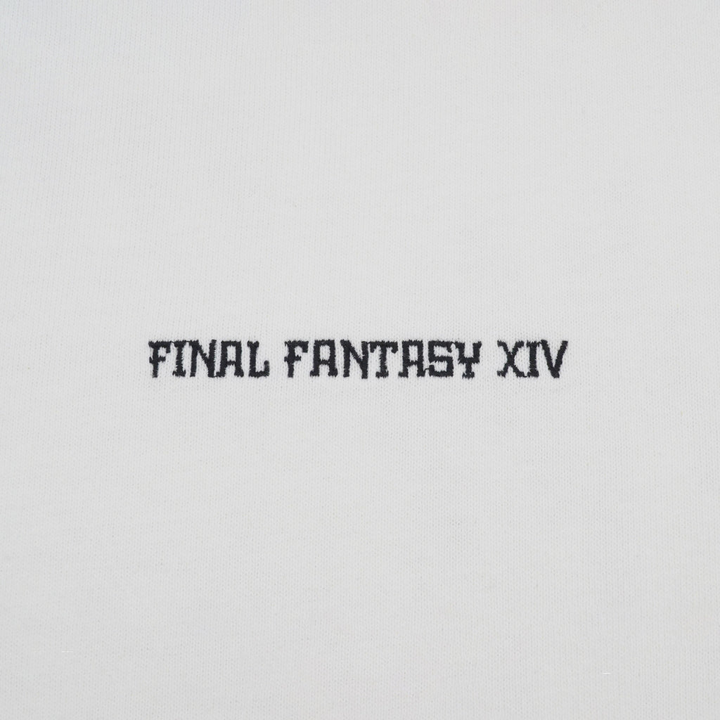 FINAL FANTASY XIV x Lit Baff Apt. Digital Mixer Tee White
