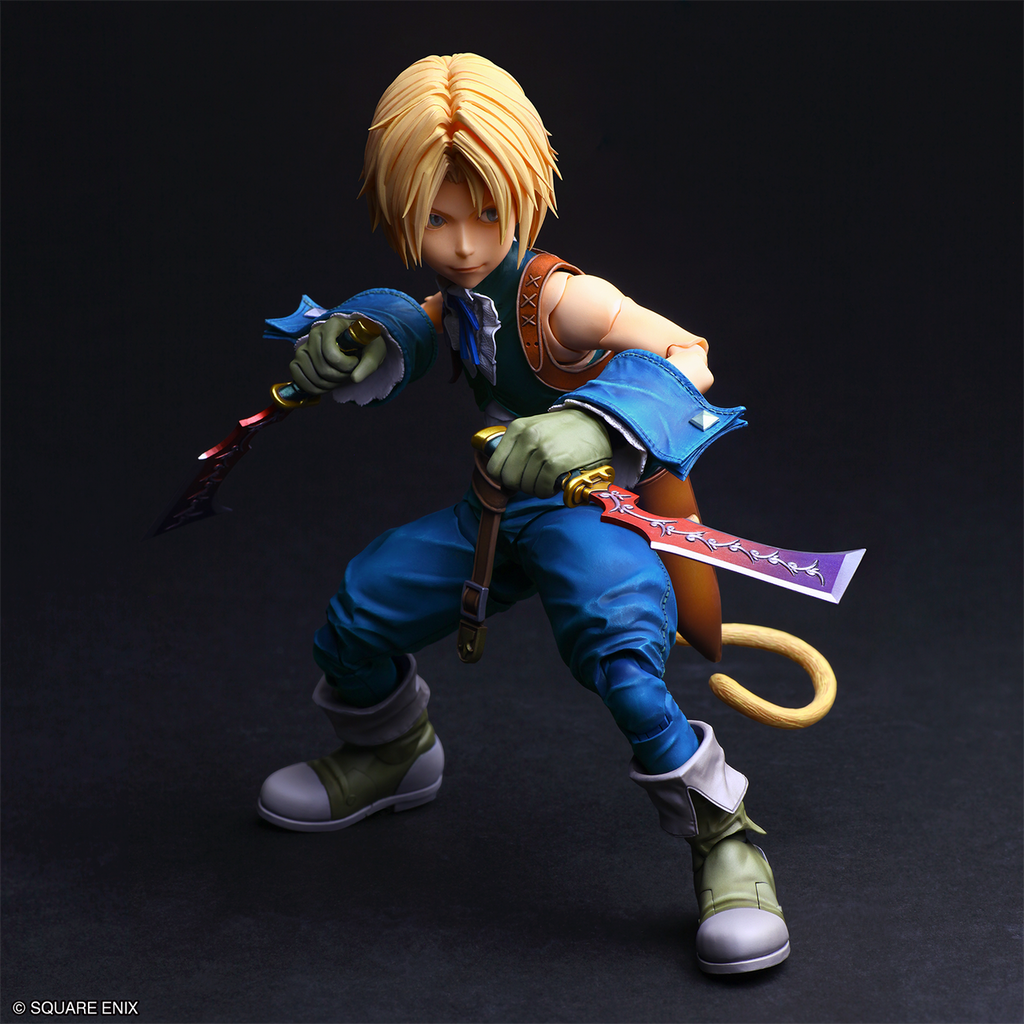 FINAL FANTASY IX PLAY ARTS SHIN Action Figure ZIDANE TRIBAL