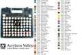 MODEL COLOR COMBINATION BOX SET 70175 VALLEJO