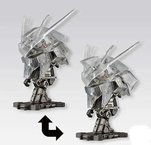 GUNDAM MACHINE HEAD DISPLAY 10 BANDAI SHOKUGAN