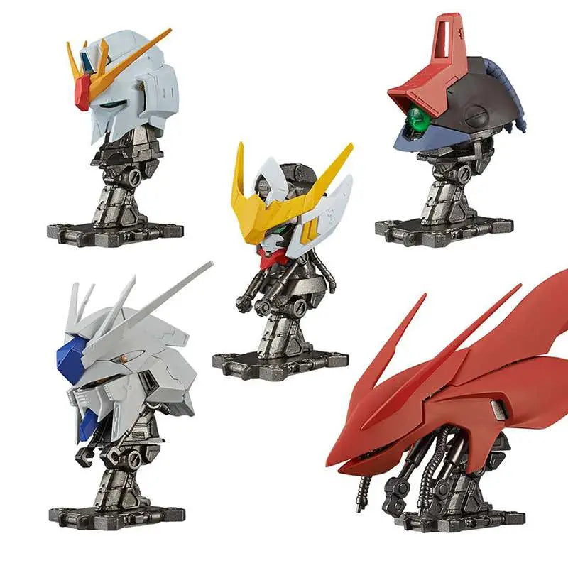 GUNDAM MACHINE HEAD DISPLAY 10 BANDAI SHOKUGAN