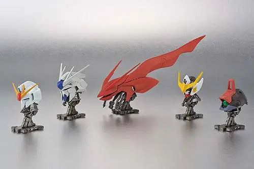 GUNDAM MACHINE HEAD DISPLAY 10 BANDAI SHOKUGAN