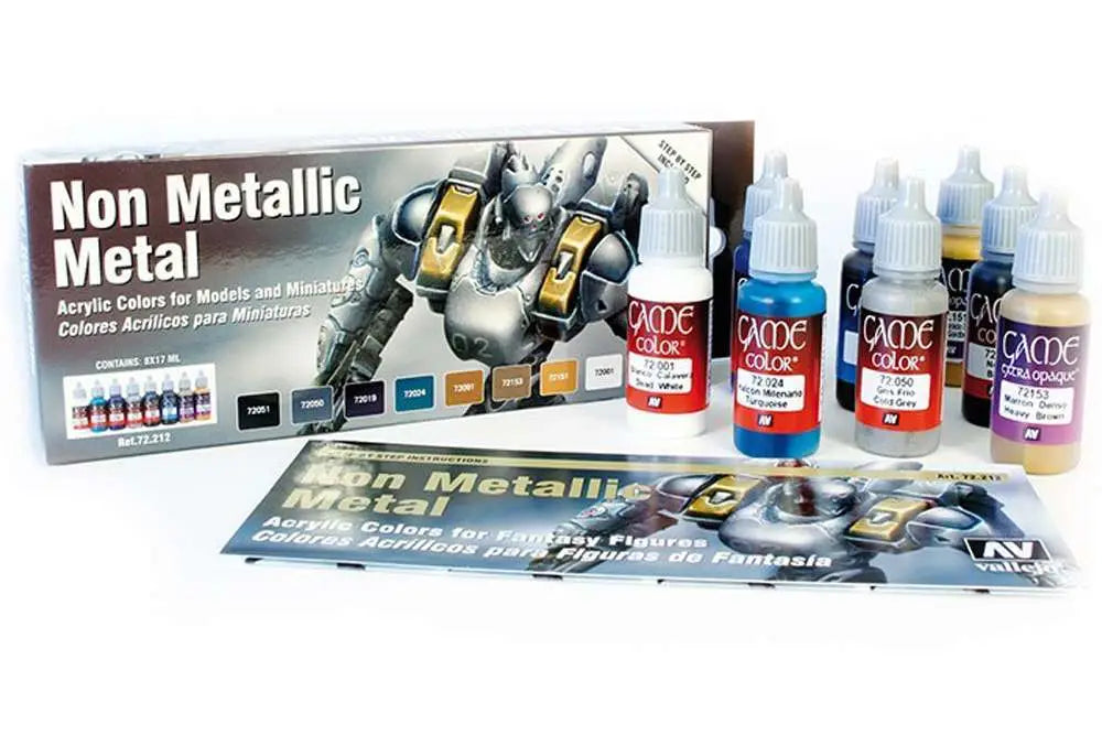 NON METALLIC METAL BOX SET 72193 VALLEJO