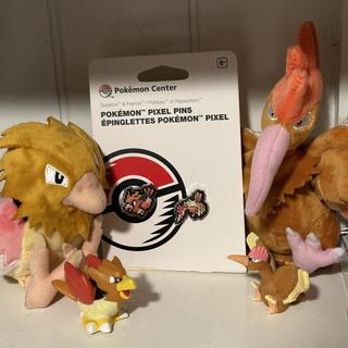 Spearow & Fearow Pokémon Pixel Pins (2-Pack)