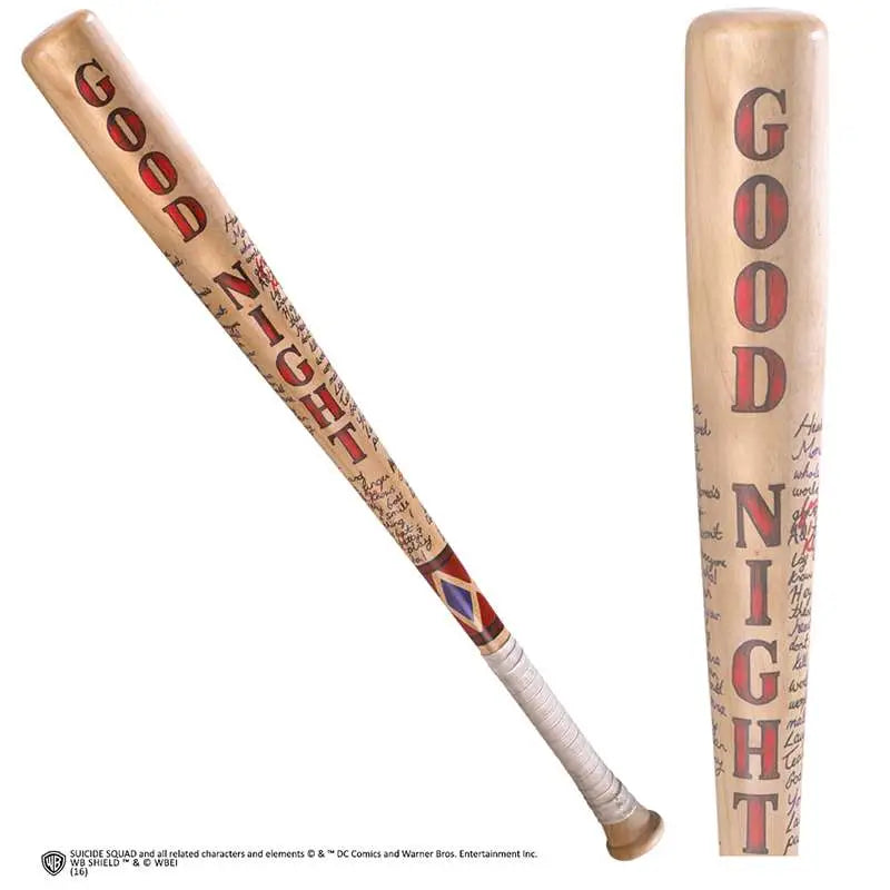 SUICIDE SQUAD HARLEY QUINN BASEBALL BAT NOBLE COLLECTIONS