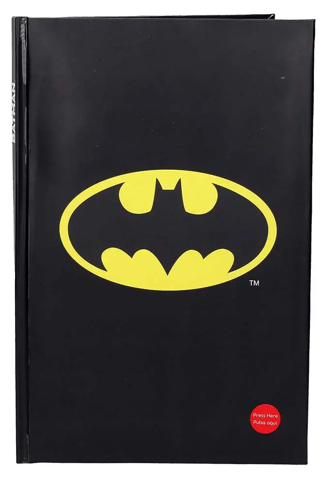 BATMAN BIG NOTEBOOK W/LIGHT SD TOYS