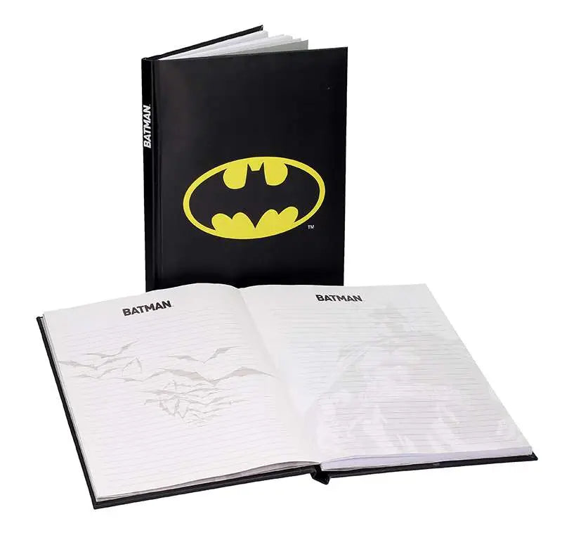 BATMAN BIG NOTEBOOK W/LIGHT SD TOYS