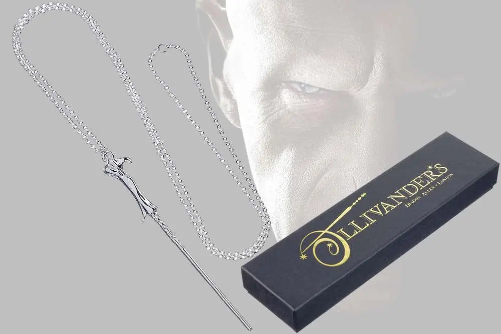 HP VOLDEMORT WAND NECKLACE CARAT
