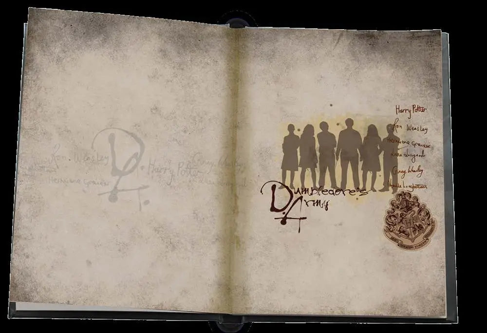 HP DUMBLEDORE ARMY NOTEBOOK W/LIGHT SD TOYS
