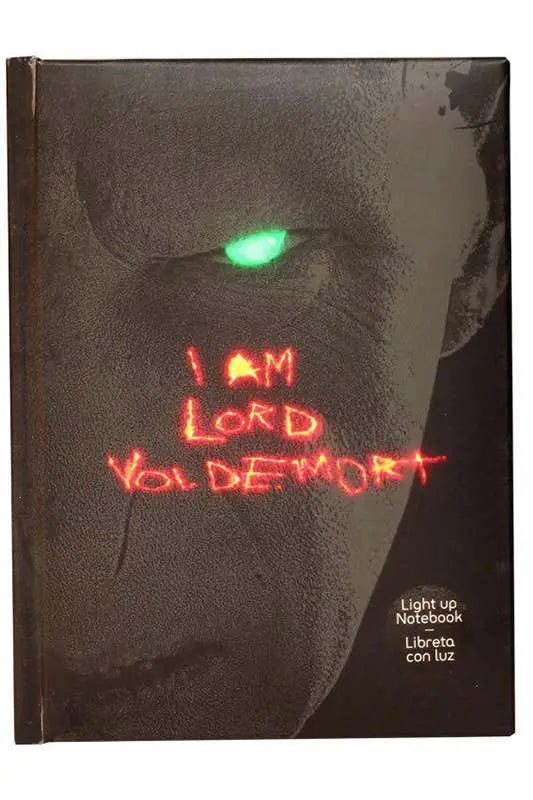 HP LORD VOLDEMORT NOTEBOOK W/LIGHT SD TOYS