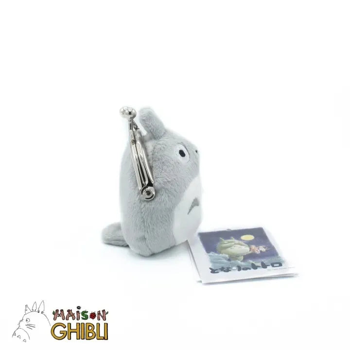 TOTORO MINI COIN PURSE GREY STUDIO GHIBLI