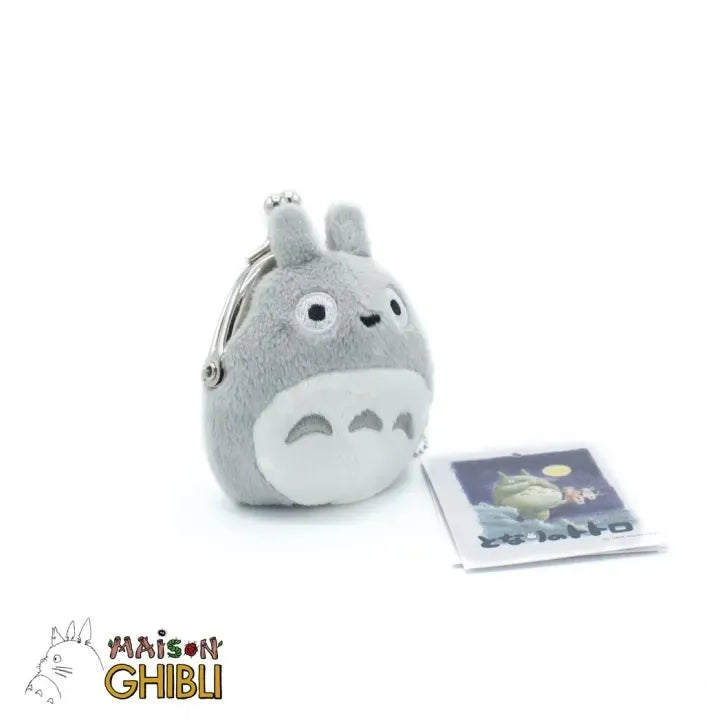 TOTORO MINI COIN PURSE GREY STUDIO GHIBLI