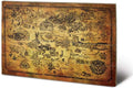 LEGEND OF ZELDA HYRULE MAP WOOD PRINT PYRAMID INTERNATIONAL
