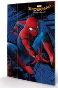 Spider-Man HOMECOMING HANG WOOD PRINT PYRAMID INTERNATIONAL