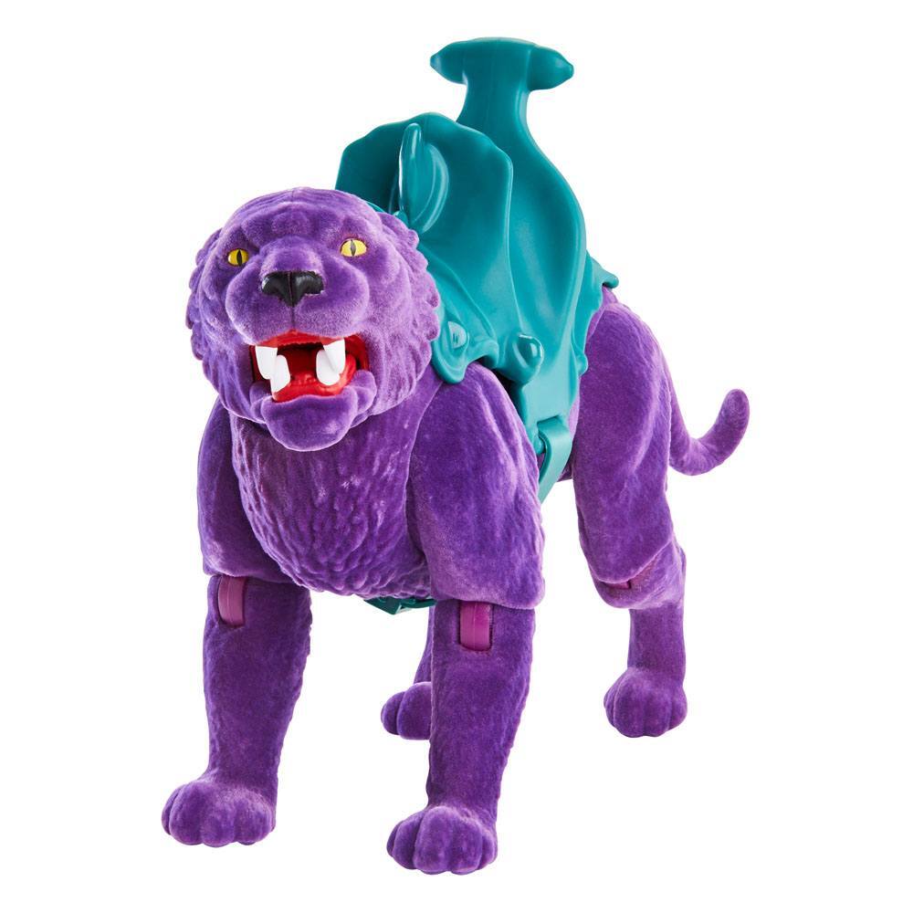 Masters of the Universe Origins 2021 Panthor Flocked Collectors Edition Figure