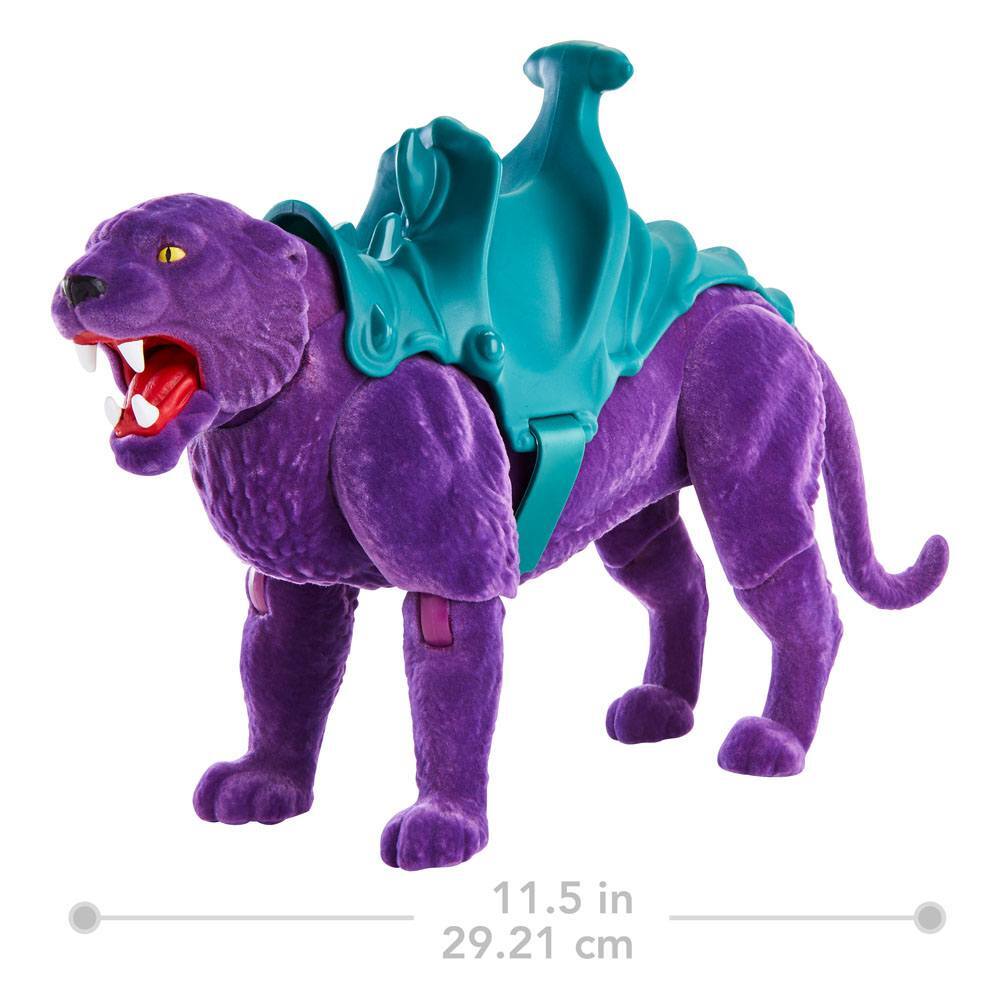 Masters of the Universe Origins 2021 Panthor Flocked Collectors Edition Figure